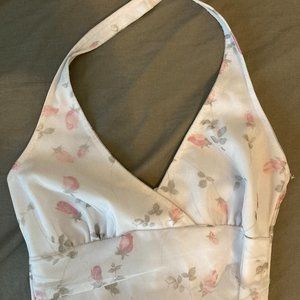 Tabbo White Flower Dress